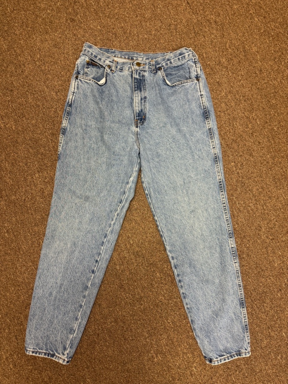 Vintage 80s Chic High Rise Jeans 18W USA Made Mom Fit Denim